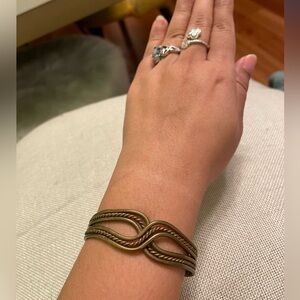 Brass bracelet